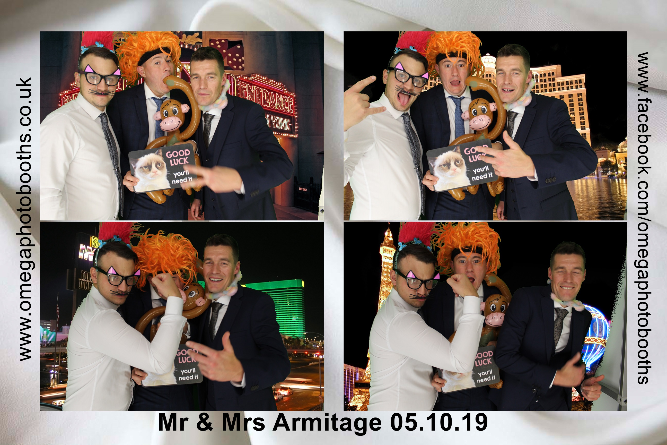Mr & Mrs Armitage | View more photos from the event at gallery.omegaphotobooths.co.uk/u/Omega-Photobooths/Mr-Mrs-Armitage